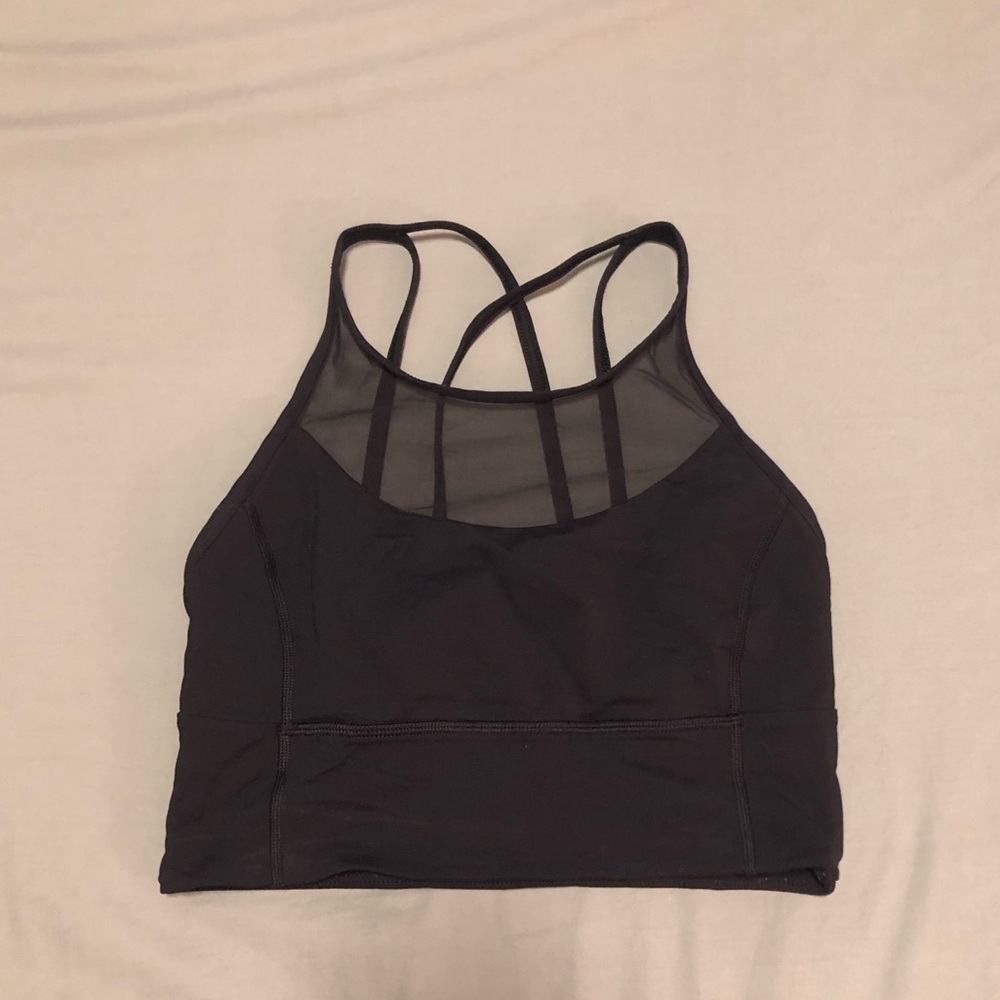 Black Lululemon Mesh Bra